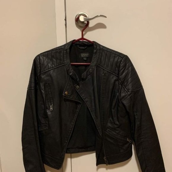 Vegan Leather Moto Jacket - Picture 1 of 1